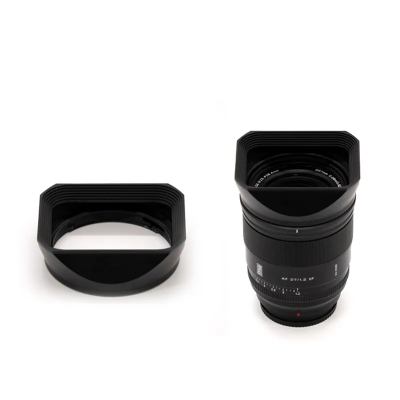 

for Viltrox 27mm F1.2 Pro XF/Z/E Mount 3D Print SLA Material Square Lens Hood Lens Shade