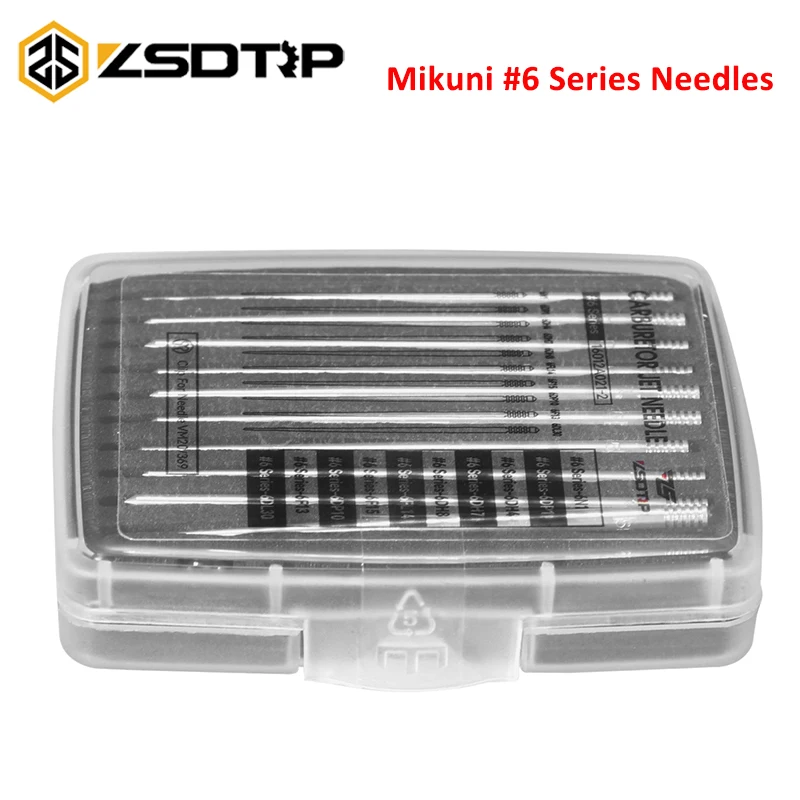 ZSDTRP 10pcs Aluminum Mikuni Jet Needles for TM36 TM38 VM30 VM32 VM34 Carburetor