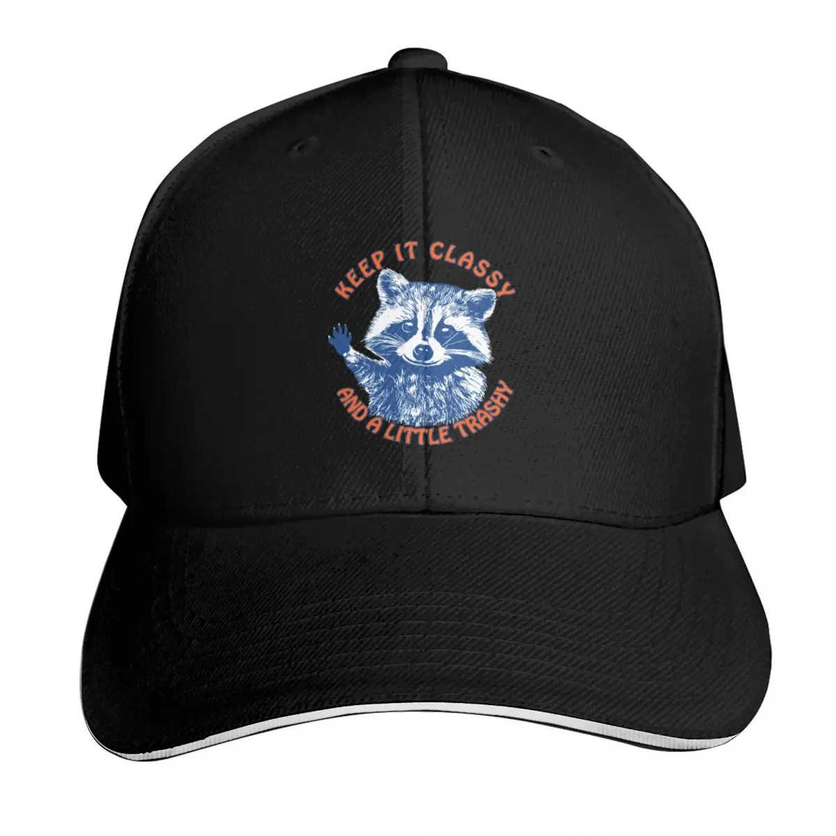 

Keep It Classy And A Little Trashy raccoon Baseball Cap birthday designer cap Designer Hat sun caps Golf Women Men's