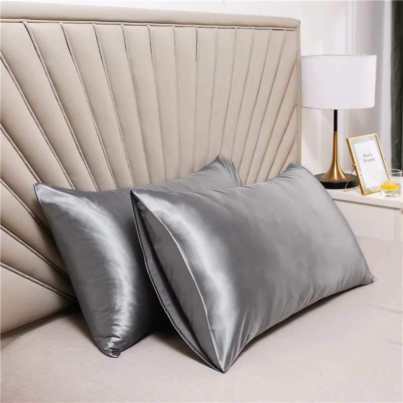 3 Sizes 100% Silk Pillowcase Pillow Cover Silky Satin Hair Beauty Pillowcase Comfortable Pillow Case Home Decor Pillow Covers