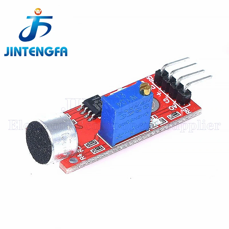 Módulo de detección de sensor de micrófono de sonido de alta sensibilidad para Arduino AVR PIC