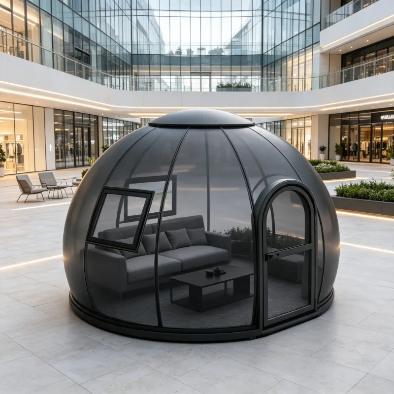 Factory Wholesale Transparent PC Bubble Dome House for Glamping Resort - Wind-resistant Starry Sky View Tent