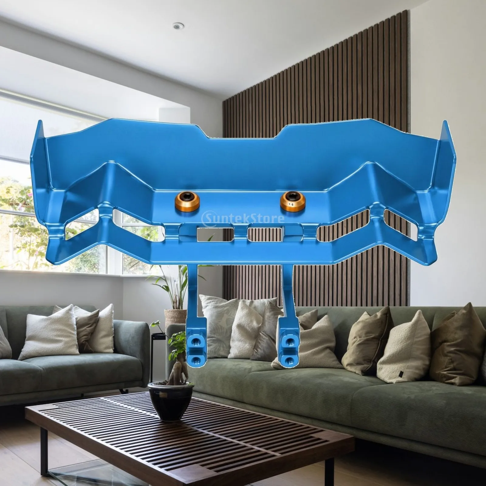 High Strength Metal Car Spoiler with Dual Support Arms for 14209 14