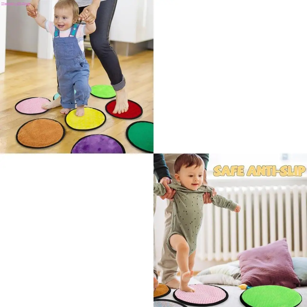 d0jc-16-round-perceptual-activity-disks-for-newborns-gentle-development-rugs-nonallergenic-fabric-visual-learning
