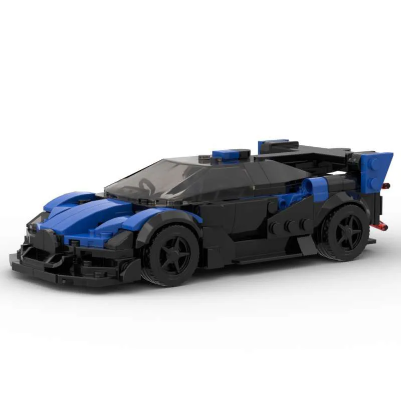 

Vision-GT Bolide MOC Speed Champions Building Blocks City Sports Racing Vehicle Toys SuperSports Car Garage Toys for Boy