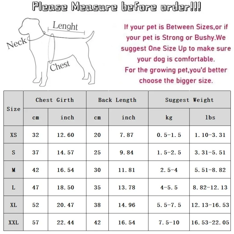 Dog Clothes Winter Pet Dog Waterproof Jacket Warm Coat Dogs Puppy Outfits Chihuahua French Bulldog Costume High Collar Hoodie