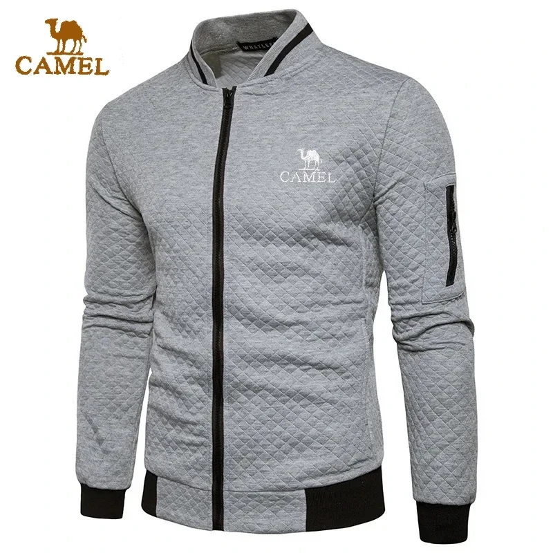 Autumn Men\'s High-quality Embroidered Zipper Jacket New Luxury and Fashionable Casual Baseball Jacket Multifunctional Jacket Top