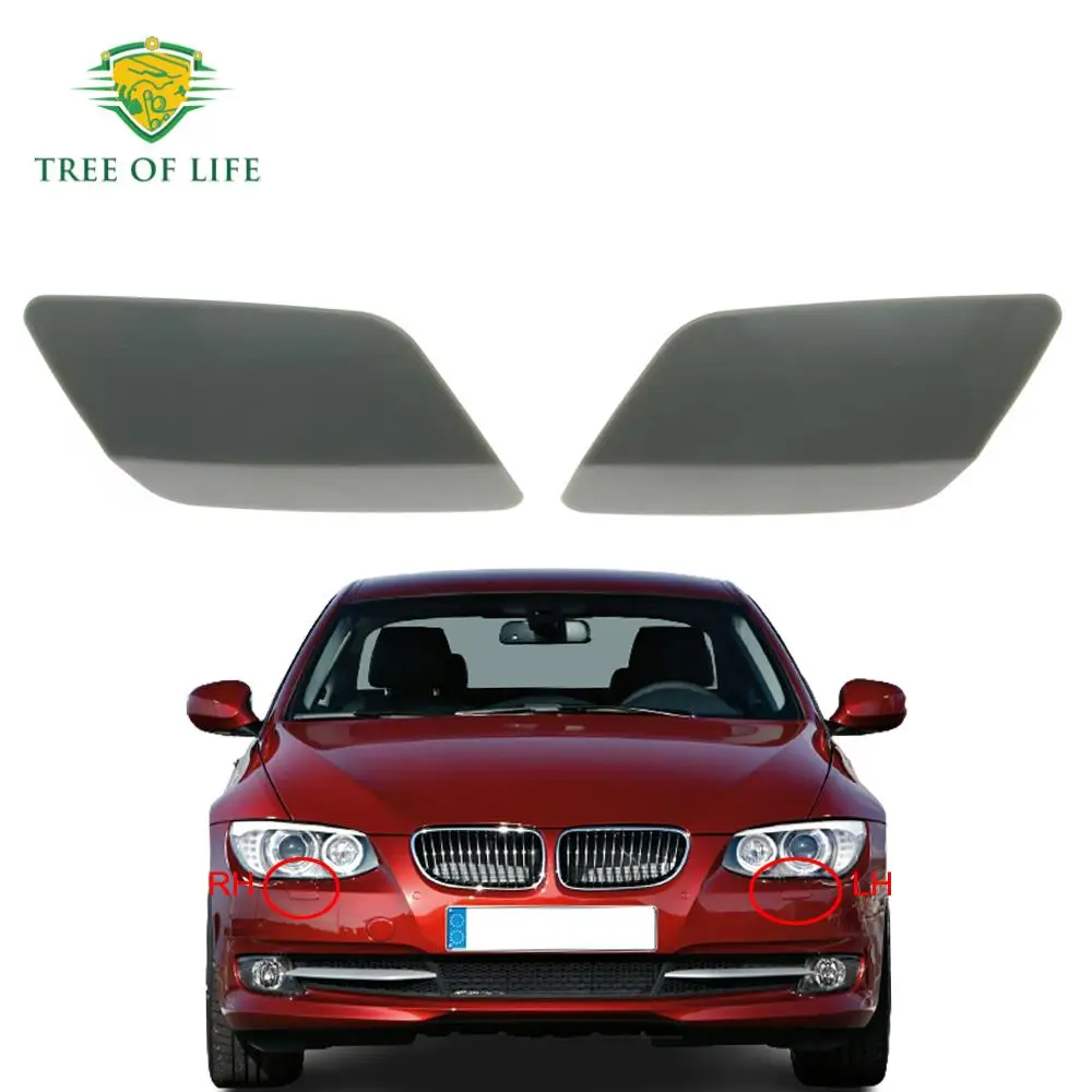 Front Bumper HeadLight Washer Spray Cleaning Actuator Cover Cap For BMW 3 Series Coupe E92 E93 LCI M SPORT 2010 2011 2012 2013