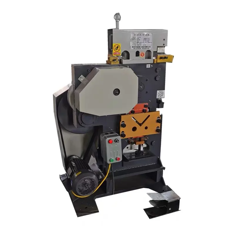 Hydraulic Hole Punching and Shearing Ironworker Punching Machine Steel Cutter