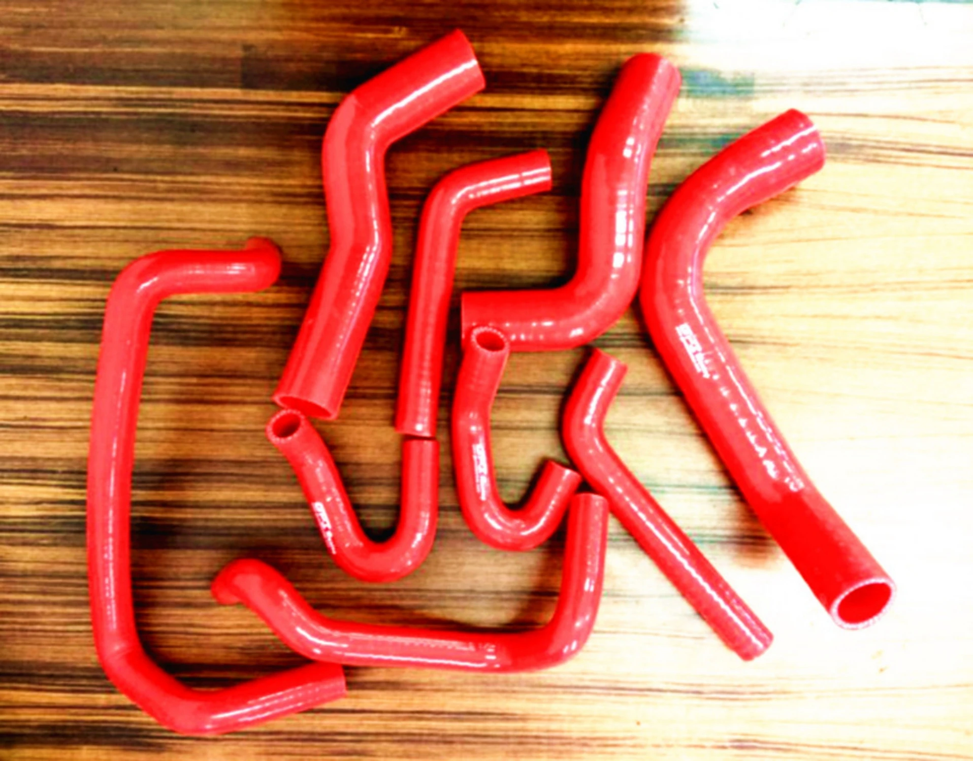 For 1997-2003 Toyota Hilux LN167 3.0 5L-E Diesel Silicone Radiator Heater Hose Pipe Tube Kit 1997 1998 1999 2000 2001 2002 2003 - view 3