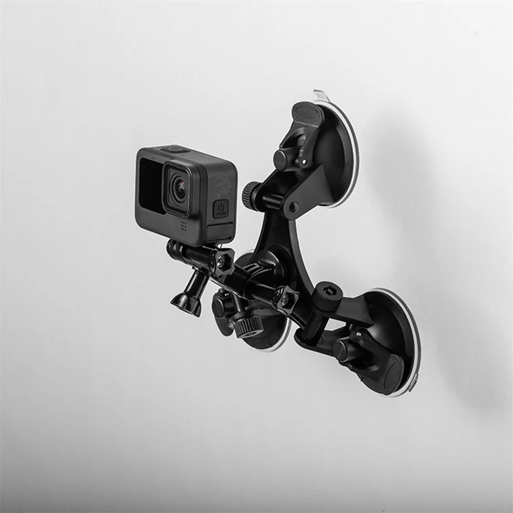 자동차 유리 휴대폰 흡입 컵 브래킷, 스포츠 카메라 스태빌라이저 거치대, Zhiyun DJI OSMO Hero 10/9 Insta360 ONE X2 ONE X용