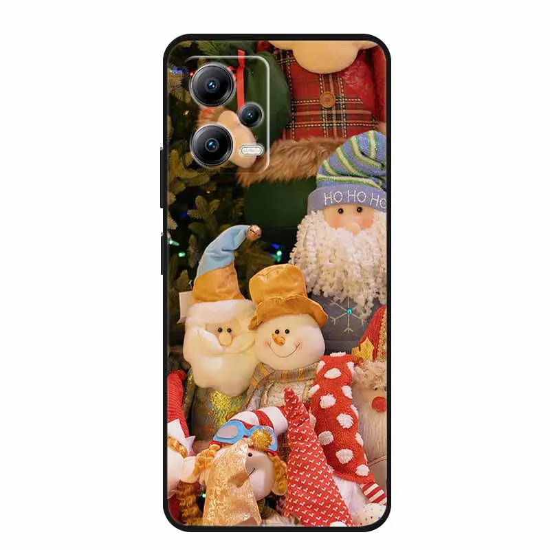 Christmas Case For Redmi Note 12 4G 5G Case Note12 Pro 5G 4G 12R 12S Soft TPU Silicone Covers for Xiaomi Redmi Note 12 Pro Plus image 4