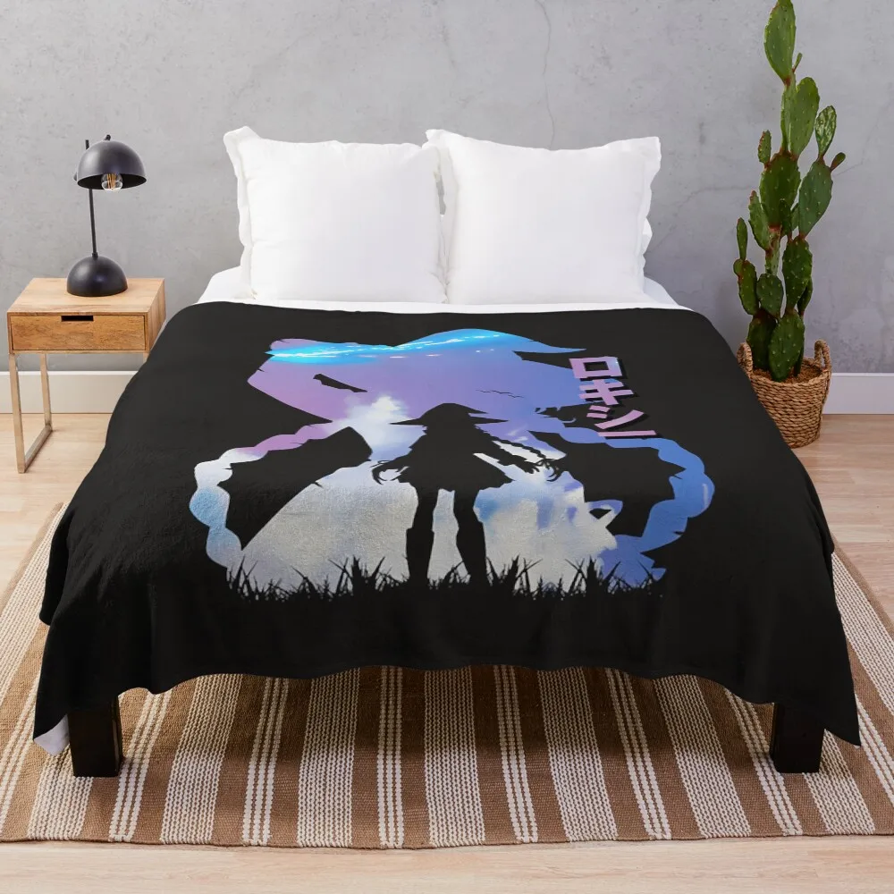 Roxy Horizon Throw Blanket Soft Bedroom Blanket for Night Sleeping