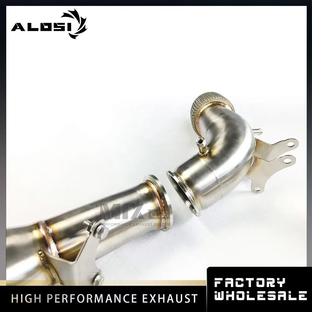 

Автомобильные водосточные трубы подходят для Maserati MC20 3.0T 2020-2024 Высокопроизводительные выхлопные трубы.