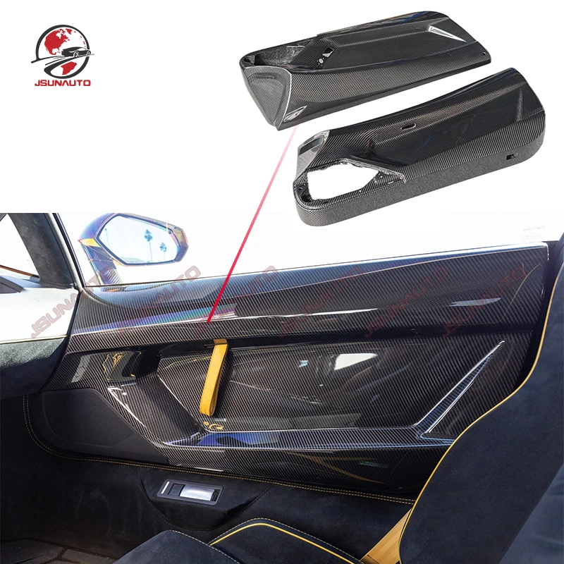 

Suitable For Lambor Aventador S SVJ Style Dry Carbon Fiber Inner Door Panels For LP740 LP700 Carbon Fiber Interior Kits