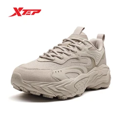 Xtep Huiyou Vintage For Men 2024 Winter Sports Shoes Comfortable Breathable Soft Cushion Universal Sneakers 876419320016