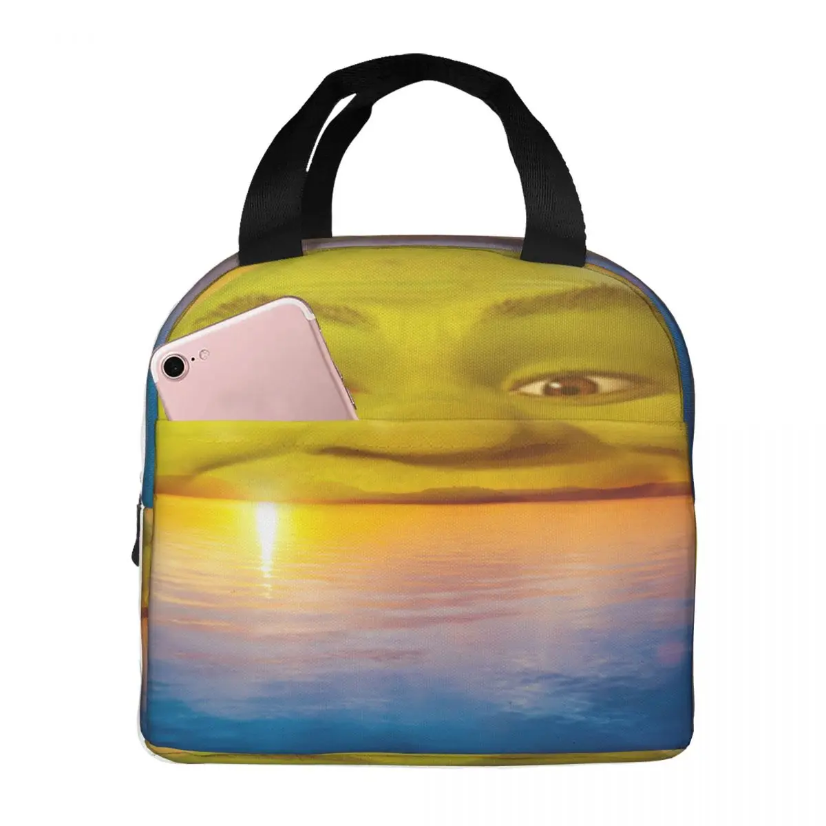 

Shreks SunRise Insulated Lunch Bag Cooler Bag Meal Container Cartoon Leakproof Tote Lunch Box Bento Pouch Office Outdoor