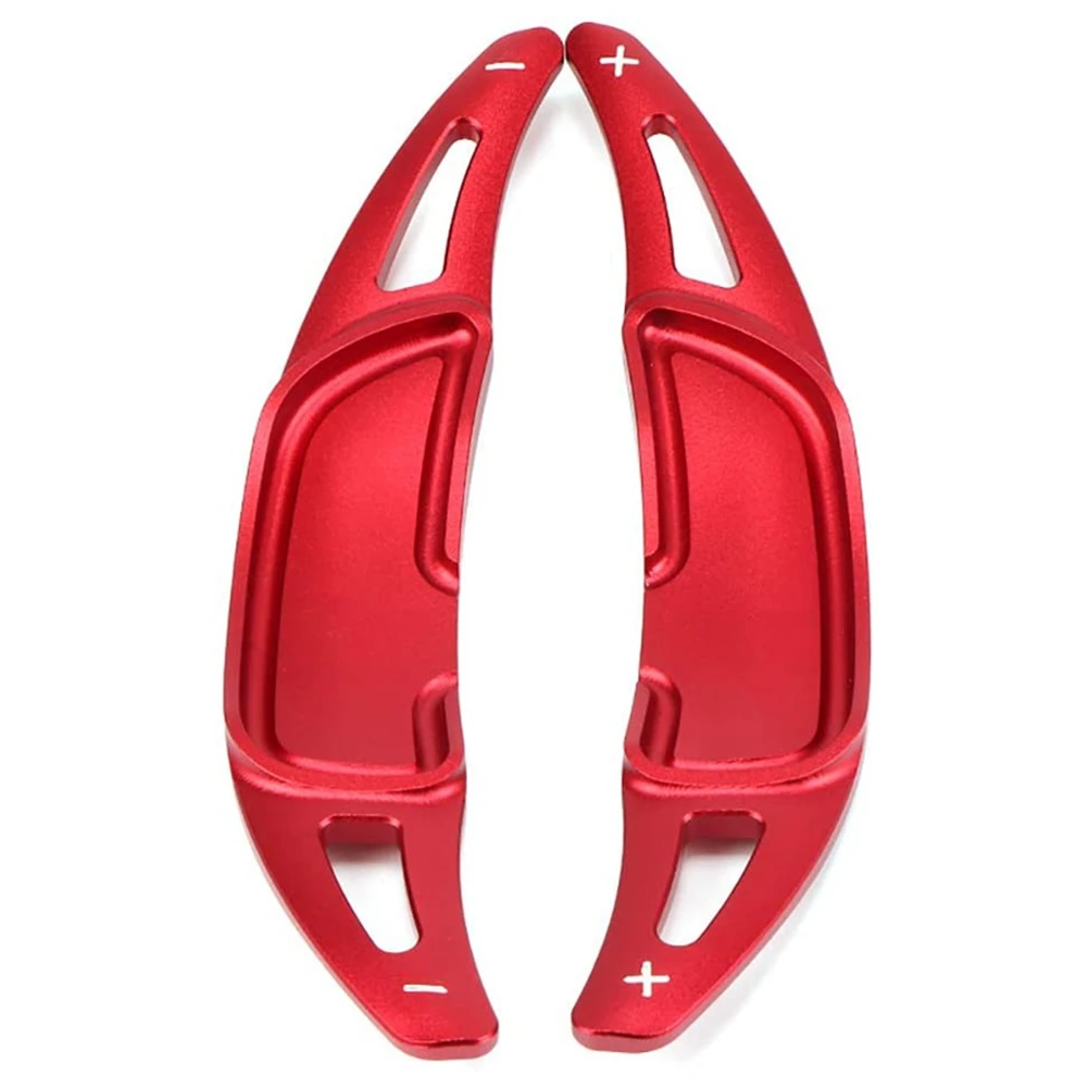 Steering Wheel Shift Paddles Extender Quick Shift DSG Sticker for Mercedes-Benz AMG A45 C63 G63 GLC43 GLE63 SL63 Red