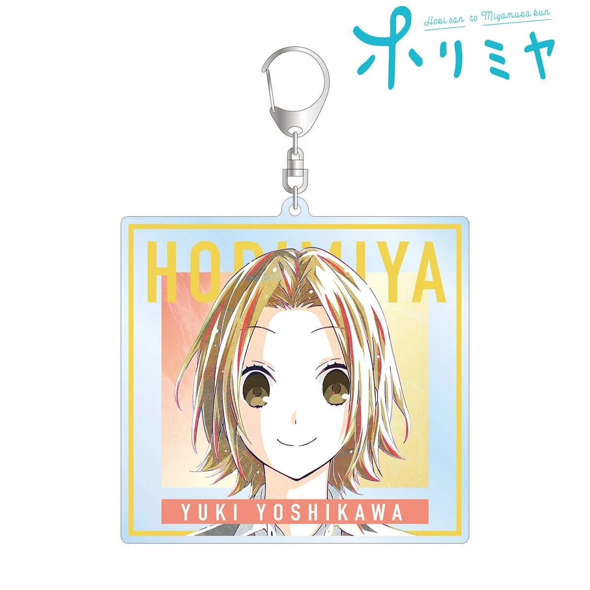 Tienda periférica de Anime Horimiya Kyoko Hori Izumi Toru Yuki Ani-Art Ver llavero acrílico colgante ornamentado Fans encanto regalos alrededor de 6cm