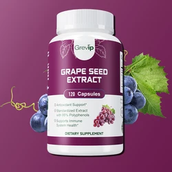 Grape Seed Extract - Nourishes The Skin, Reduces Wrinkles, Skin Moisturizing, Anti-aging, Antioxidant