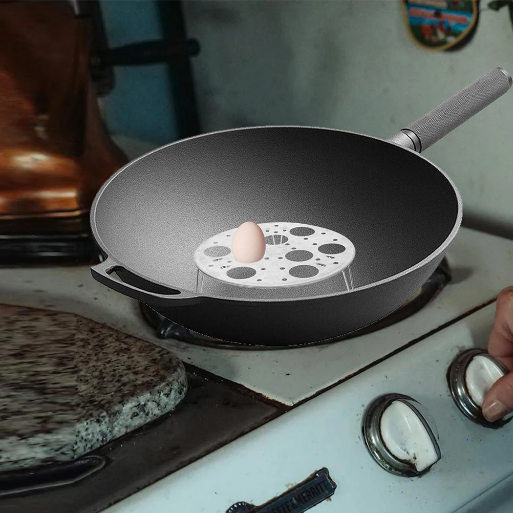 

3 Pcs Egg Steamer Stackable Rack Waterproof 316 Stainless Steel Steaming Holder Tray