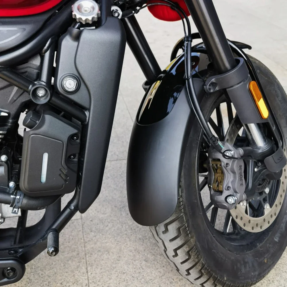 Motorcycle Lengthen Front Fender Wheel Extension Fender Mudguard Splash Guard Accessories For CFMOTO CLC450 CLC 450 CL-C450