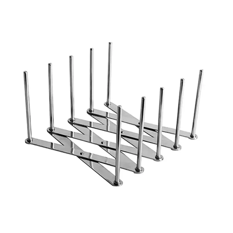 1PC Coperchio Della Padella Organizzatore Piatti Per Pentole Piatti Supporto Per Rack Contenitori Riutilizzabili Scaffale Per Vassoi Da Portata Piatto Piatto Piatto Piatto Per Asciugare I Piatti