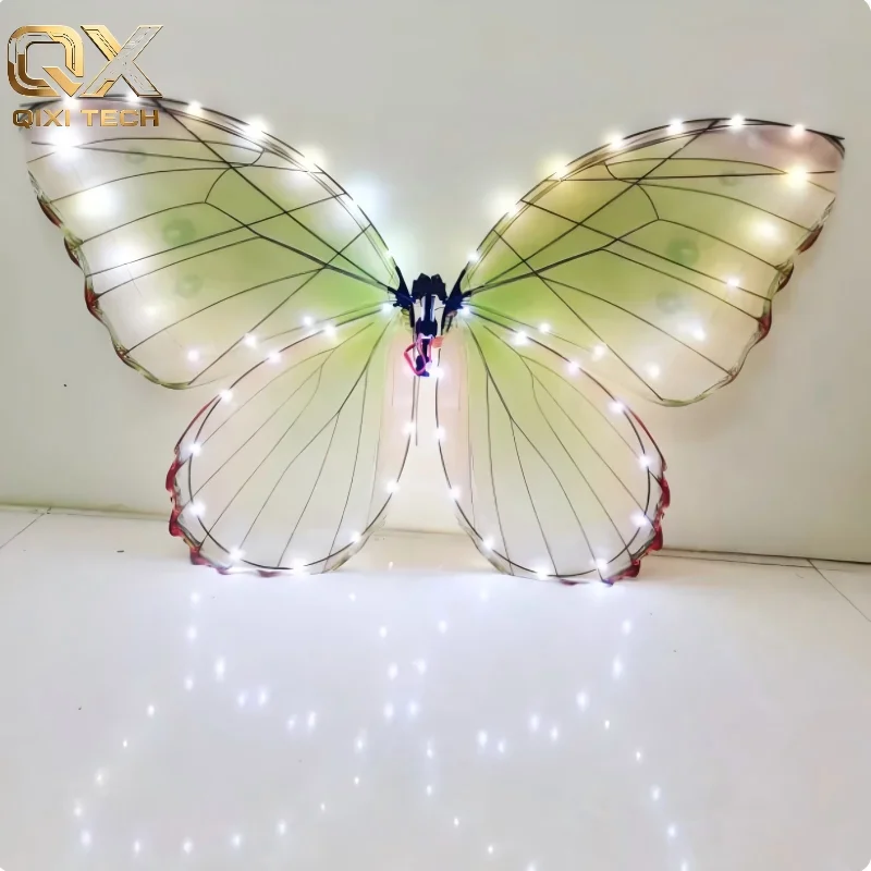 Bionic butterfly toy flapping wing electronic flying machine wedding butterfly with lights complete set available for you to fly