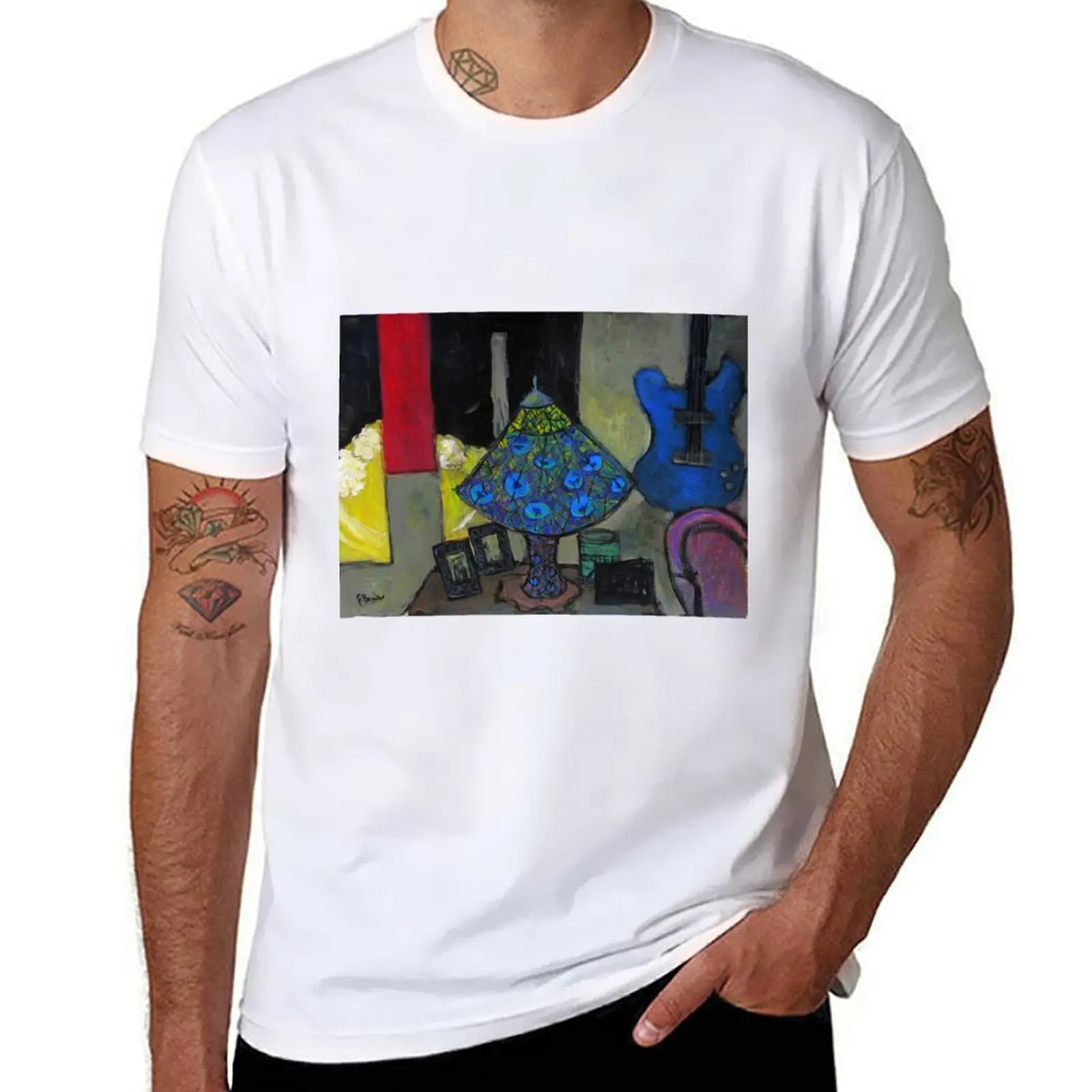 

guitar shirts graphic t kimono t shirts and 100% T-Shirt lamp man cotton mens