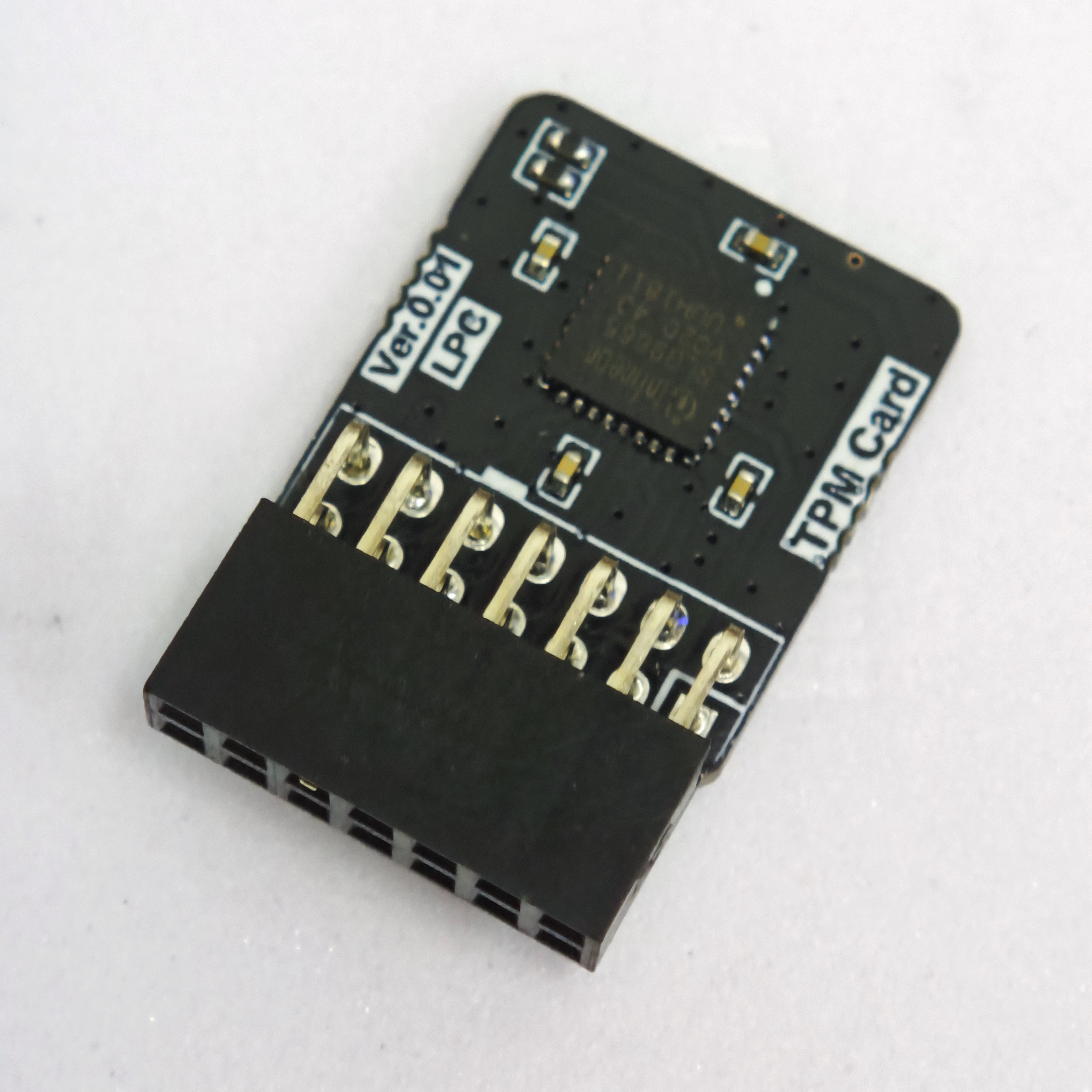 X99 TPM2.0 دعم msi14pin استخدام وحدة Tpm 14 Pin LPC لبطاقة وحدة أمان التشفير MSI14P TPM 2.0 أو ASUS SPI 14pin