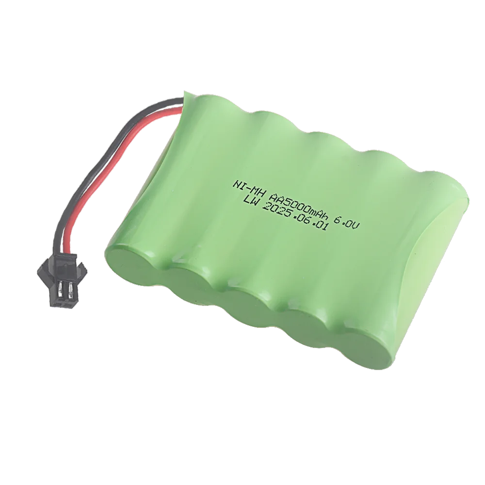 5* AA 6V 5000mah NiMH Battery with charger For Rc toys Cars Tanks Robots Boats Guns 6v Rechargeable Battery