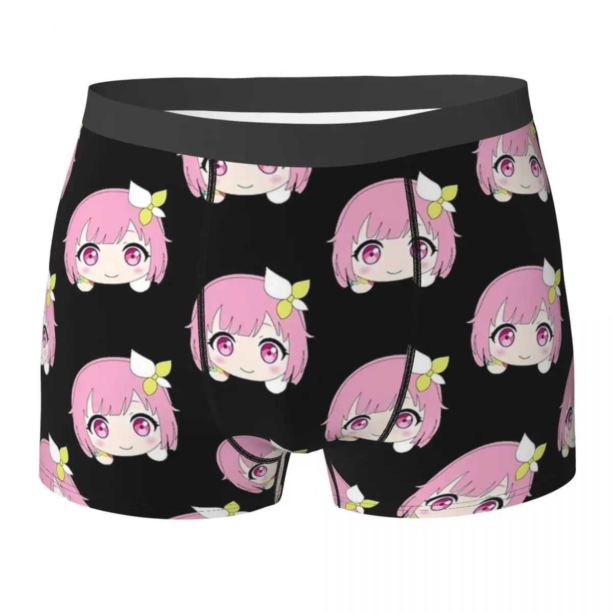 

Нижнее белье Project Sekai Emu Otori, боксеры с принтом Rui Kamishiro, популярные мужские трусы, мягкие трусы-боксеры, подарок