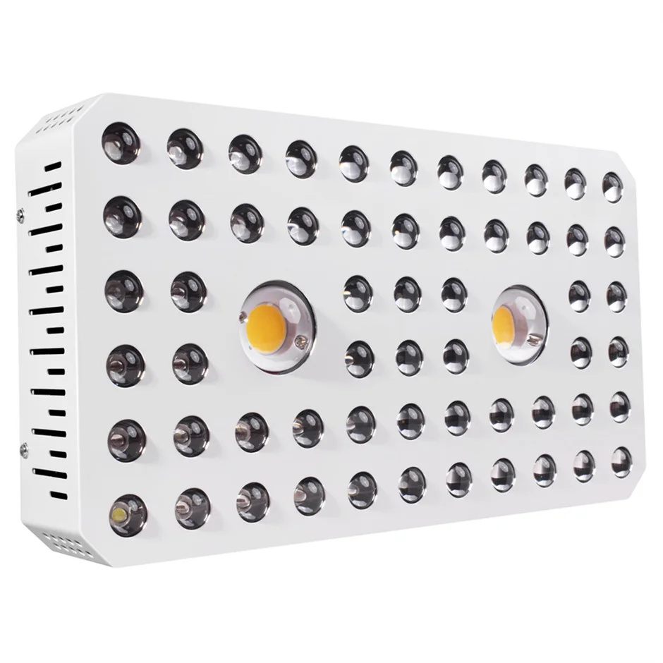 A espiga conduzida cresce a luz, 1200w, para plantas, o veg e a fase da flor