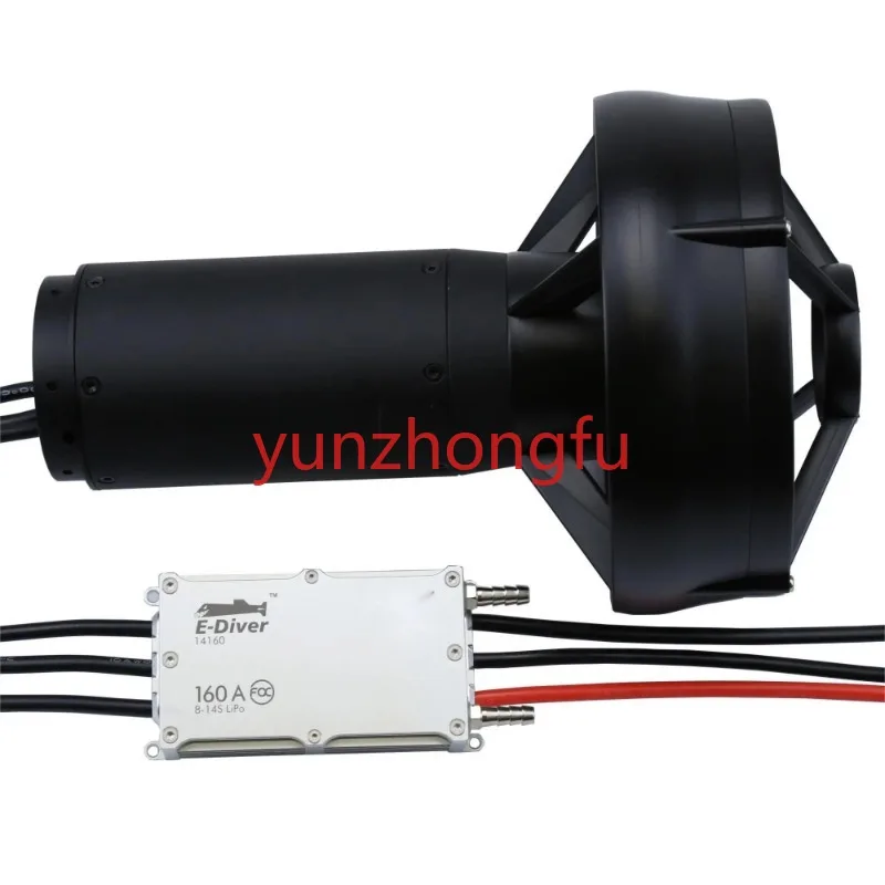 

96kw 12V-60V 6000W 50Kg Pod Thrust Waterproof Electric Diy RC Hydrofoil Underwater Thruster Kayak Boat