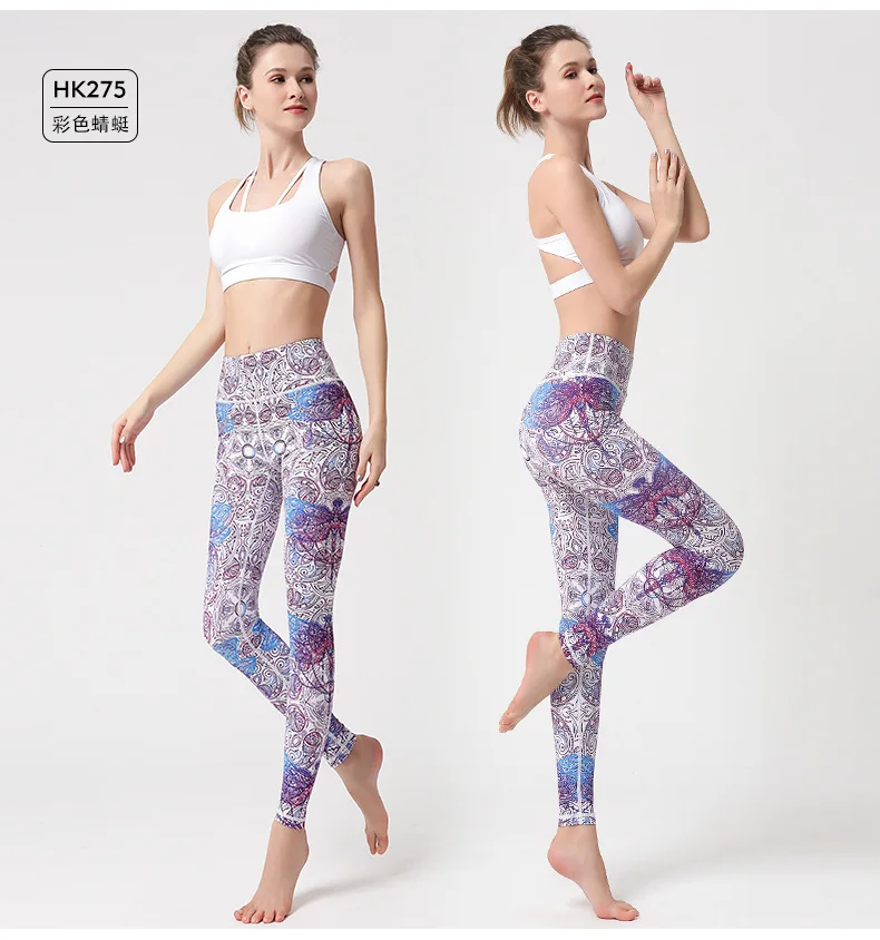 Color Sport Leggings Women 3D Printing Tights Yoga Pants Gym Leggin Ladies Seamless Leggins for Female Leginsy Sexy