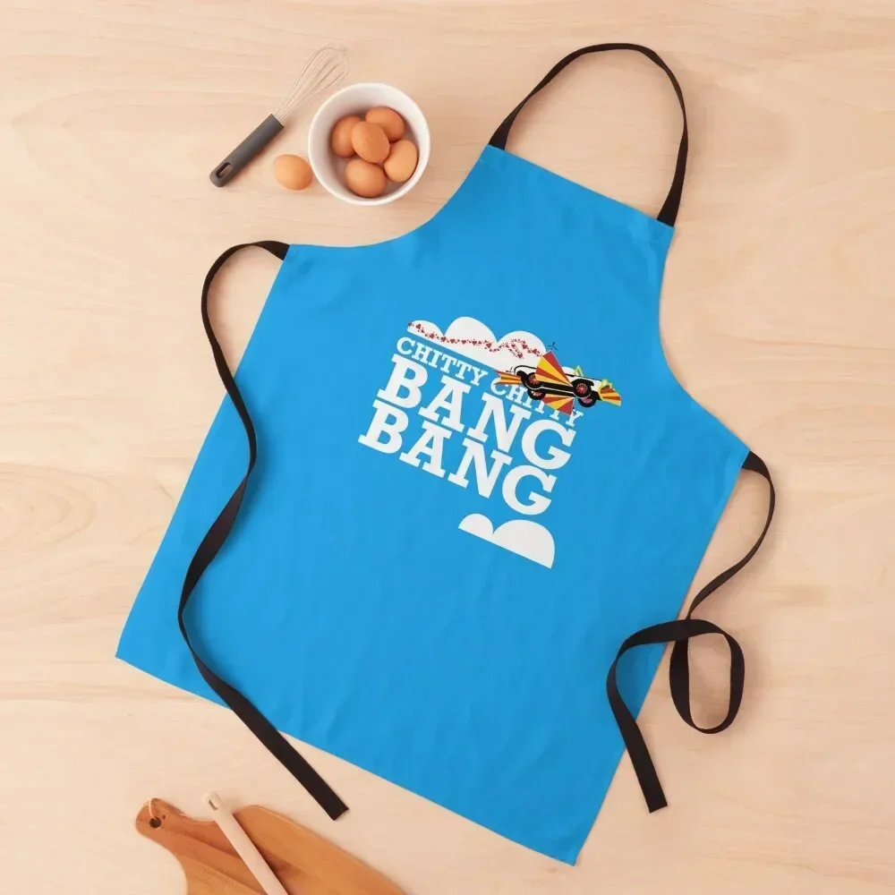 

Chitty Bang Takes Flight Apron innovative kitchen and home items Custom kitchen clothes for men Kitchen For Men Apron