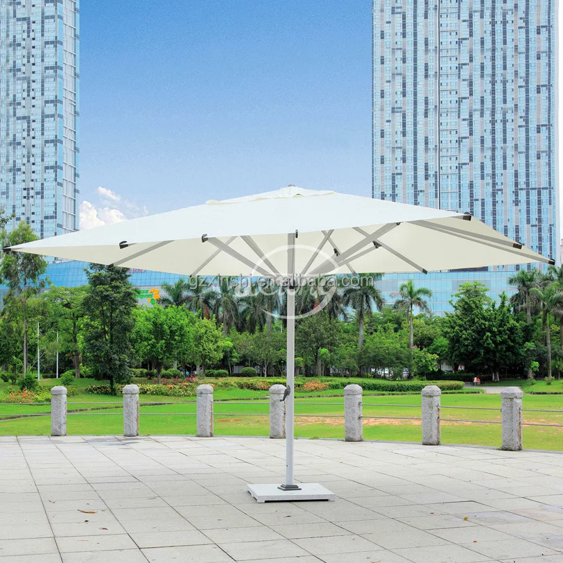 

350*500cm outdoor large sun umbrella /garden parasol/patio beach umbrella