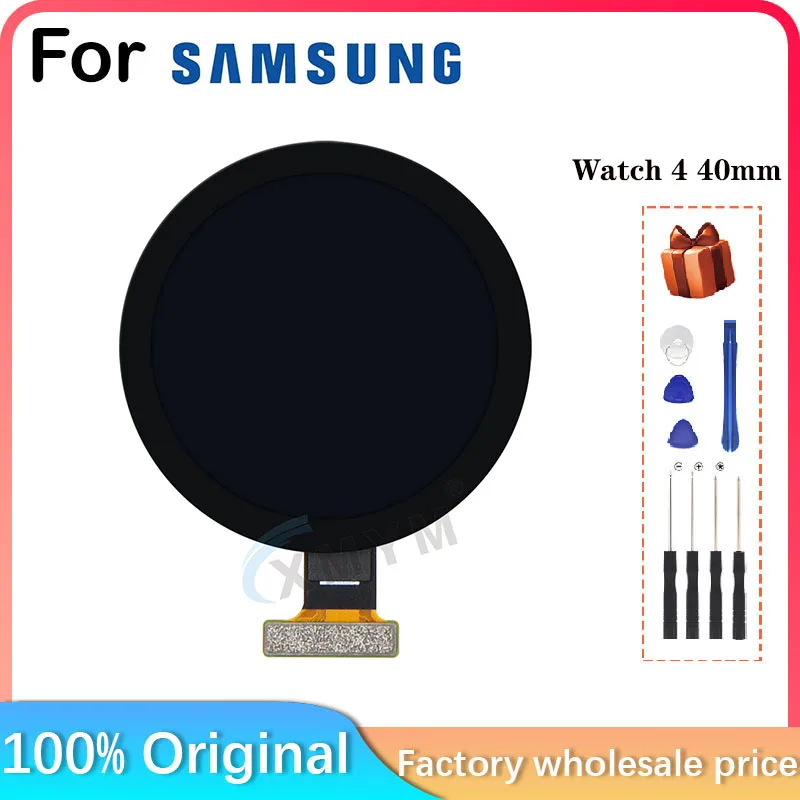 For Samsung Galaxy Watch 4 40mm R860 R865 SM-R860 SM-R865 smartwatch Bluetooth WiFi+LTE LCD display Glass cover plate replace