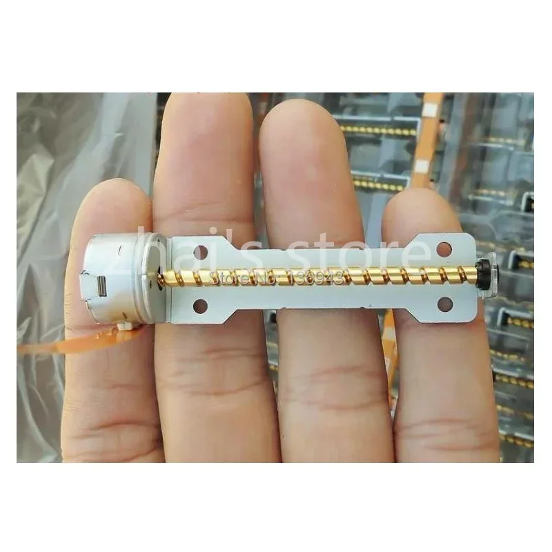 Nuevo 2 uds Japón Nidec Original 15MM 2 fases Motor paso a paso de 4 cables con varilla de tornillo de 50,5mm