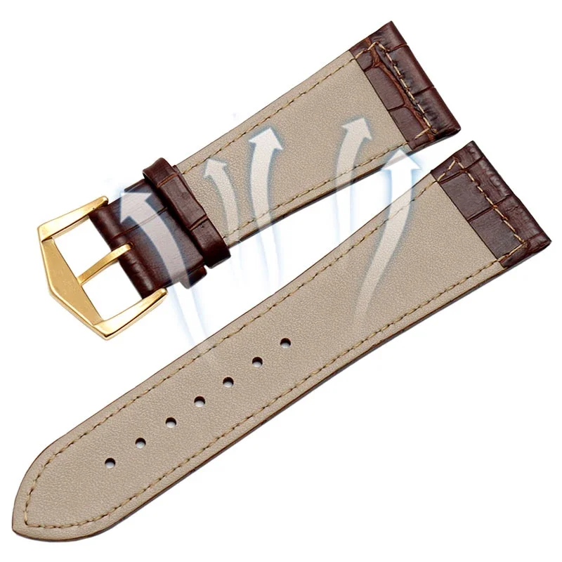 Genuine leather bracelet 26mm 22mm 30mm for Franck Muller FM6000H watch strap wristwatches Accessories cowhide watch band