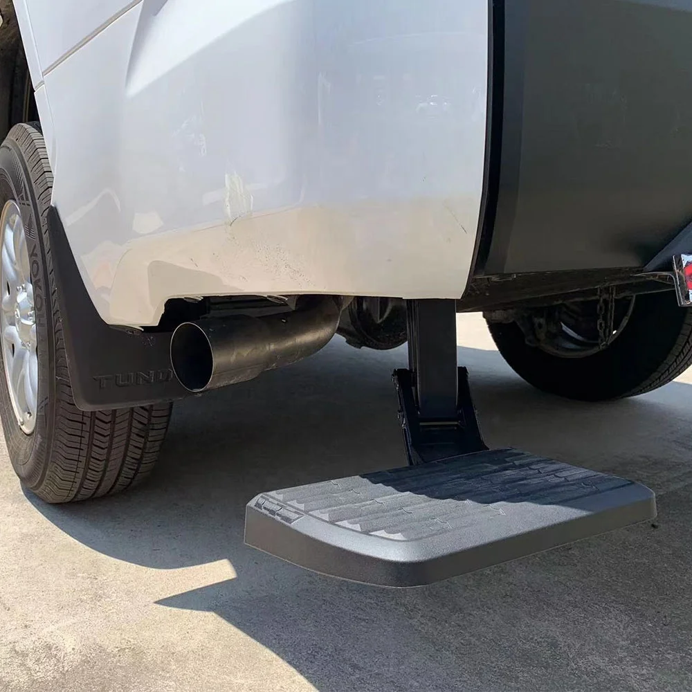 

Modification Offroad 4x4 Car Accessories Retractable Pickup Truck Bedstep Tailgate Rear Step for Ford F-150 Jeep Wrangler JK Nis