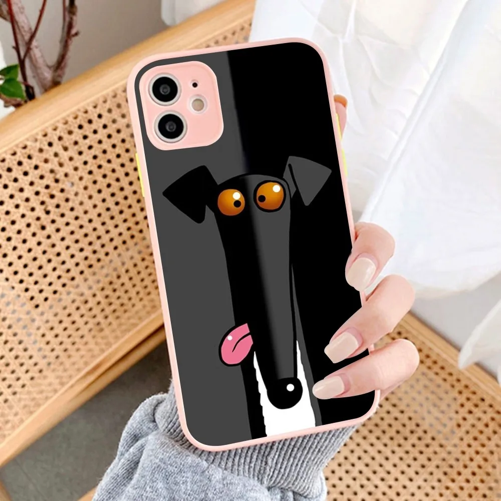 R-Richard S-Skipworth Dog Phone Case for iPhone 14 11 12 13 Mini Pro Max 8 7 Plus X XR XS MAX Translucent Matte Cover