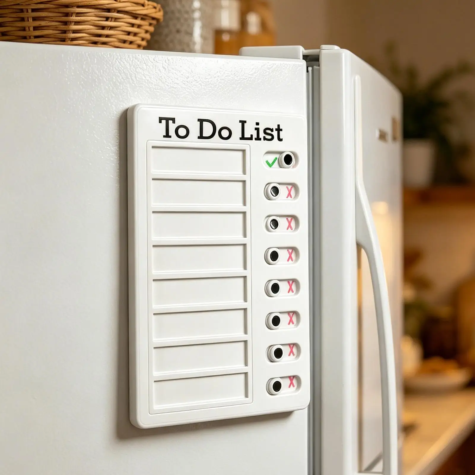 To-do list memo board Reusable sliding personal calendar planner Whiteboard Checklist Routine Chart for Task Planning