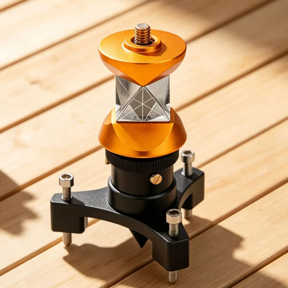 GRZ101S 360° ATR Prism with Mini Tribrach Mini Prism MP061AM for Total Station