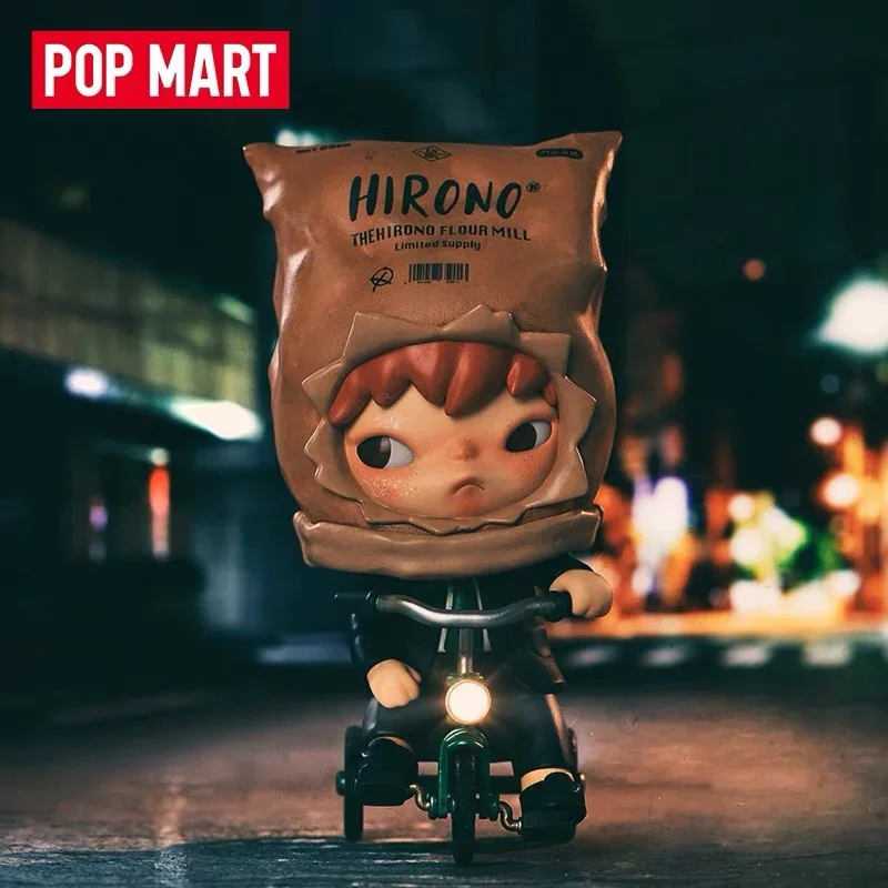 POP MART Hirono Mischief Series Anime PVC 100% Original Action Figure Collection Model Desktop Ornaments Doll Toys