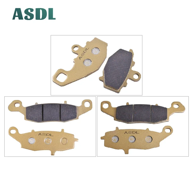 

Front and Rear Brake Pads for Kawasaki KLE 650 KLE650 Versy/s 07-13 ER6F ER-6F ER6N ER-6N 06-13 Z750 Z750S ZR750 04-07 GPZ1100