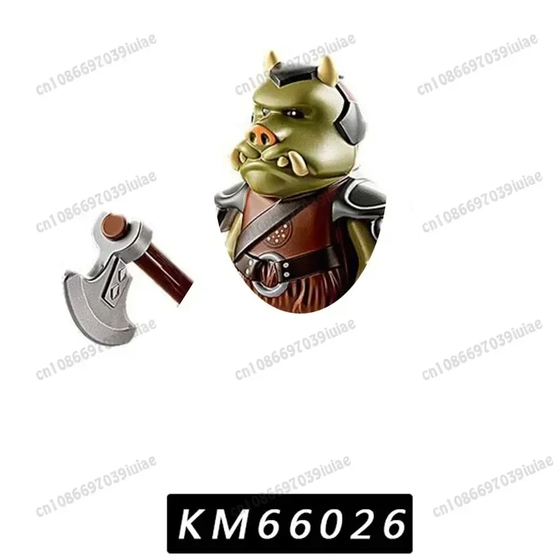 KM66021-KM66028 KM66037-KM66044 Star Wars Block Mini Robot Figure Toy Bricks Assembling Doll Building Blocks Birthday Present