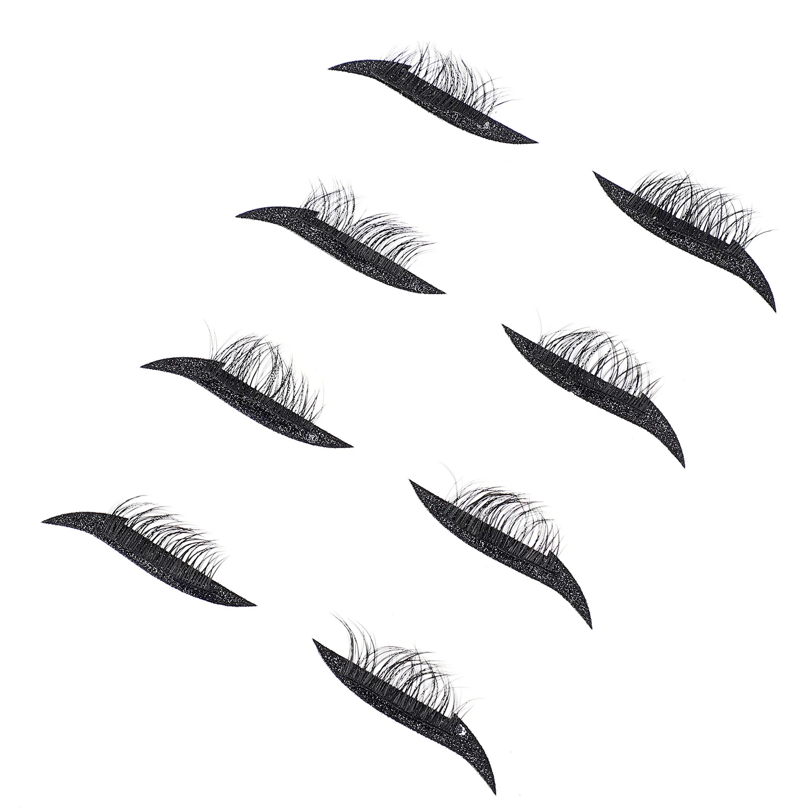 아이 라이너 스티커 글리터 아이 라인 스트립 셀프 접착 테이프 가짜 속눈썹 메이크업 도구 여성용 축제 파티 코스프레