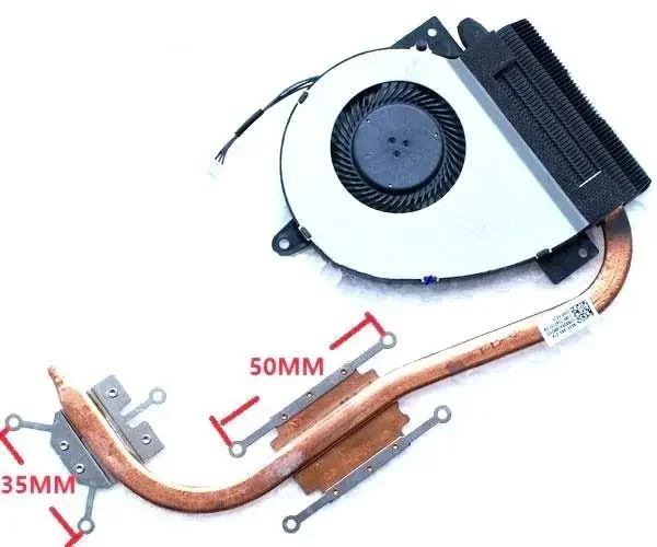 Original Laptop Heatsink Cooling Fan Cpu Cooler for ASUS P553UJ PRO553U P2540UV P2540UA P2540