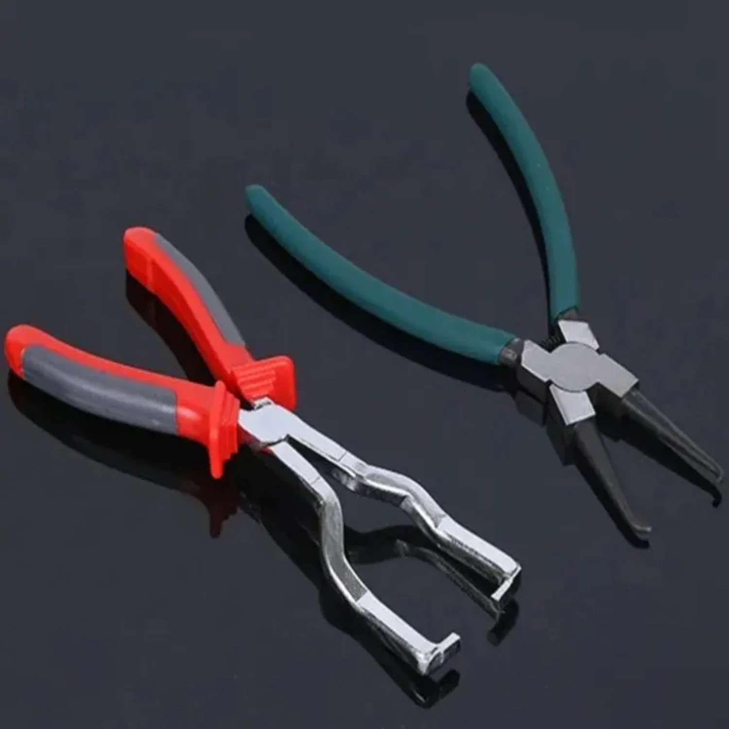 

2pcs Car Gasoline Filter Clamp Fuel Pipe Hose Release Joint Urea Pipe Disassembly Repair Tool Tubing Tongs Clip Removal Tools